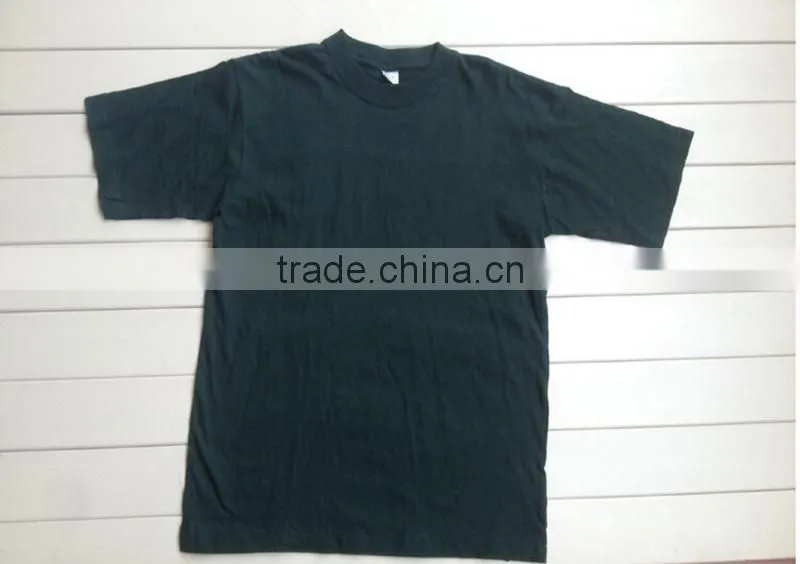 2015 Wholesale o-neck Men's T shirt, short sleeve solid color 100% cotton plain t-shirts, Casual ManT shirt