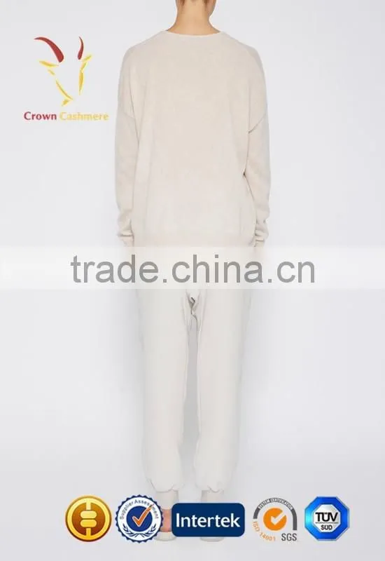 Erdos Cashmere Sweater Pullover for Women V Neck