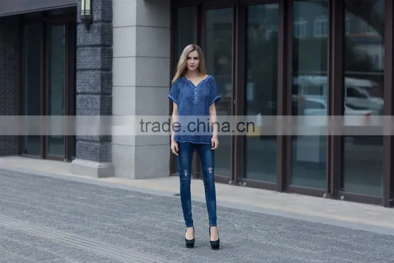 casual blouse for young lady fat lady dress latest summer shirt loose style blouse for young ladies