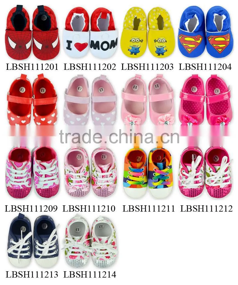 Cartoon antislip baby shoes baby learning walk shoes