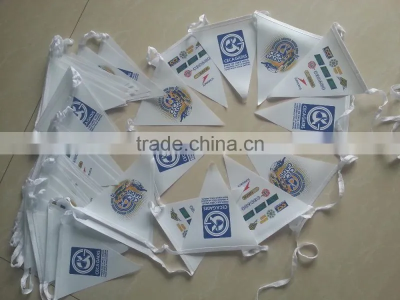 customized pennant bunting flag