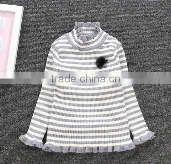 Wholesale Baby Clothes Cashmere Wool Sweater New Design For Girl