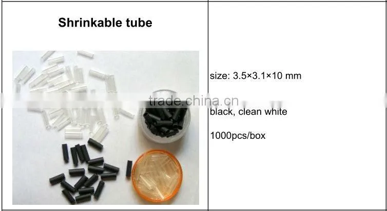 hair extension hot sale pure flared copper ring