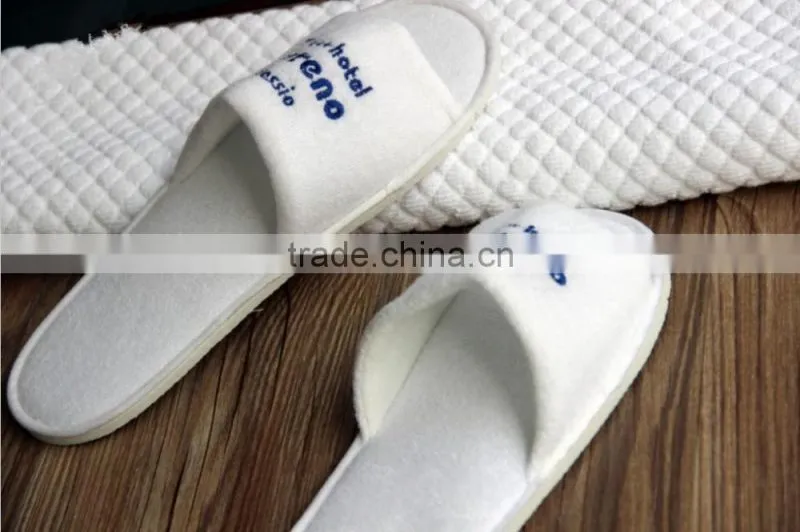 Direct Factory Wholesale bedroom slippers high quality cotton terry towel