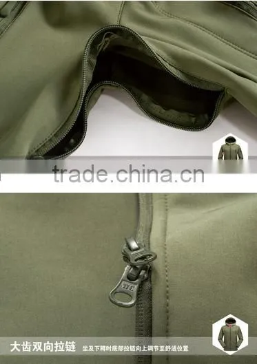2016 men's camo softshell jacket wholesale