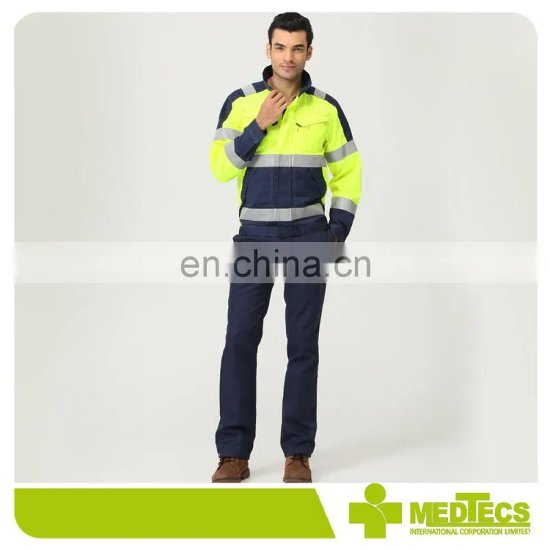 Blue comfortable Work Clothes Mechanic Shirts