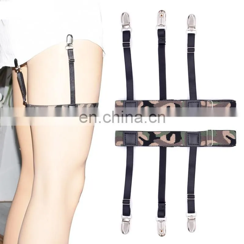 Newline design mens fashion adjustable shirt stays shirt garters