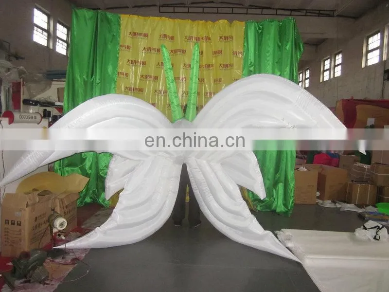 customized new style backpack inflatable butterfly wings costume for girls