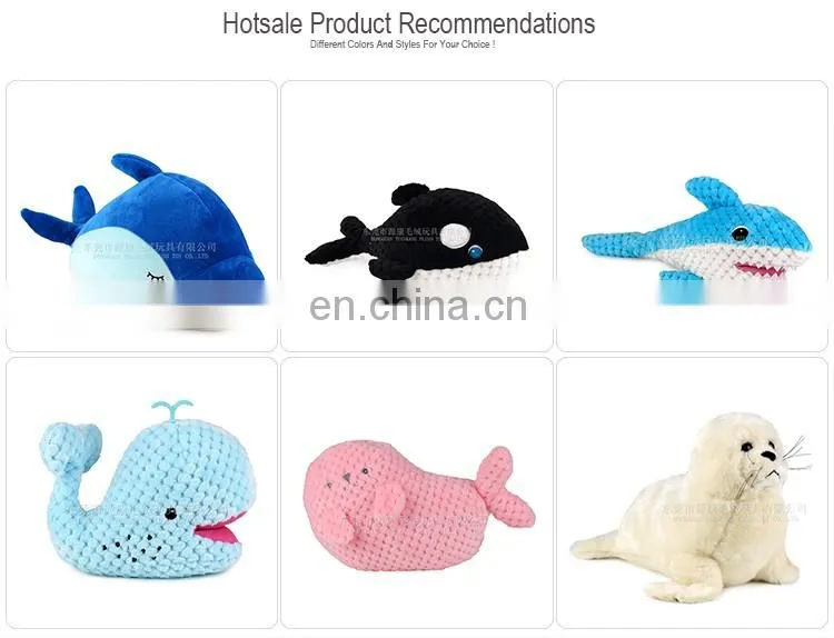 lovely cheap kid toy blue whale from china