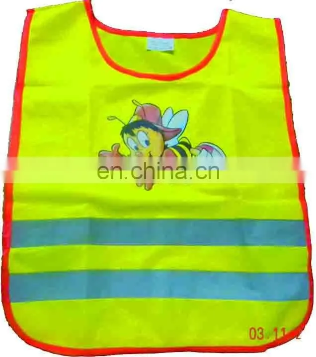 No printing foldable reflective safety vest/jacket 2017 Newest