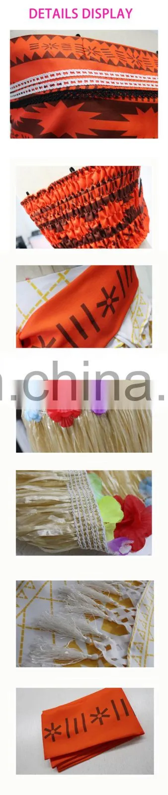 2017 hot new products wholesale funny cosplay Moana Costumes cotton fancy dress costumes for kids MCH-2433