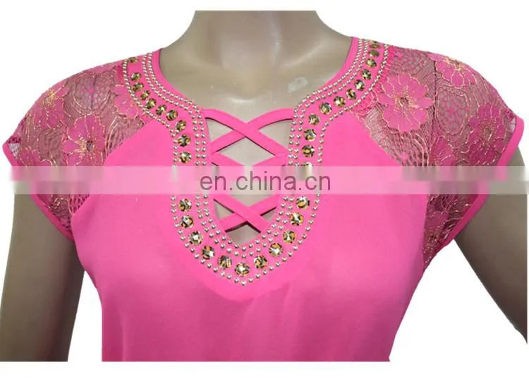 Hollow Out T Shirt With Wholesale Price Woman Designer Shirt
