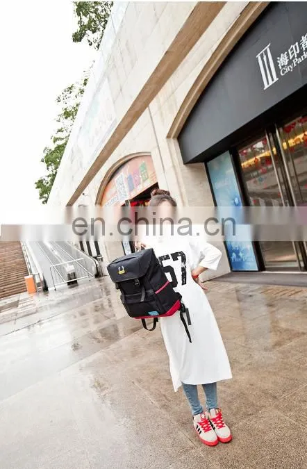 Hot Sal Ladies Red And Black Travel Bags