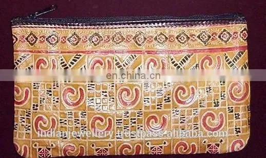 Genuine leather ladies wallet manufacturer, ladies original leather money purse exporter