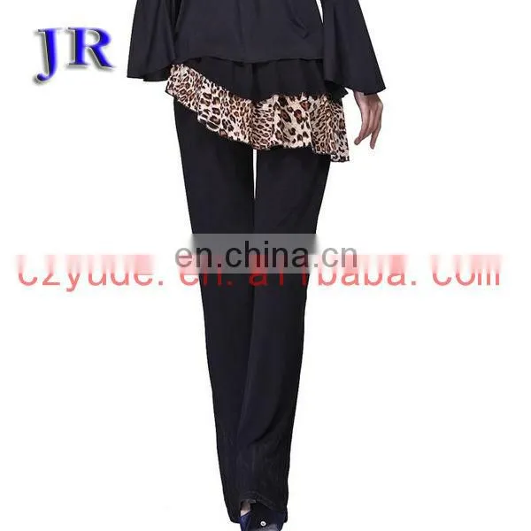 Plus size women practice exercise yoga skirt pant K-4028#