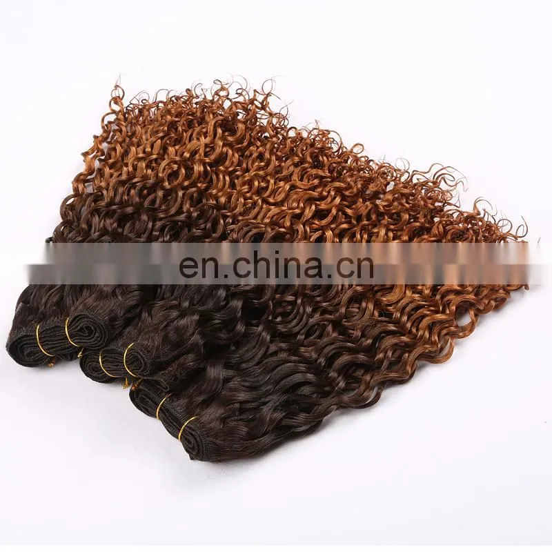 High quality silky straight Malaysian remy hair extension, ombre color malaysian human hair