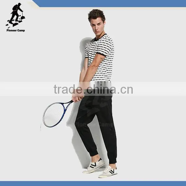 Fashion striped men t shirt with good quality