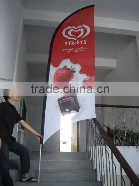 hot sale cheap advertising outdoor flag banner printing