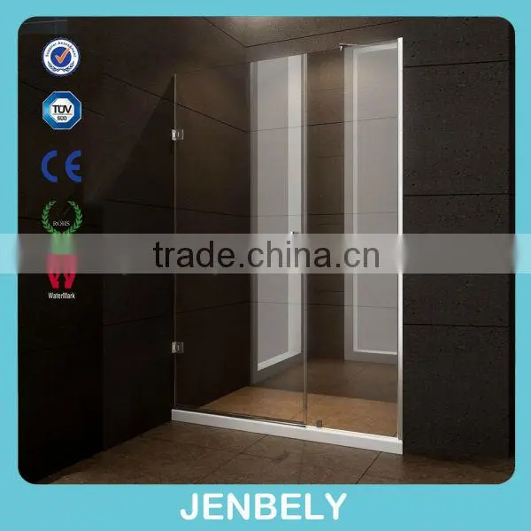 2-doors pivot straight shower screen