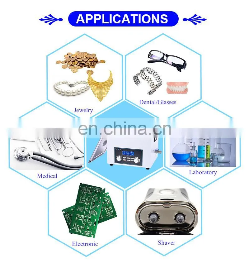 15L Multifunctional Ultrasonic Cleaner with LCD Screen for watch cleaning