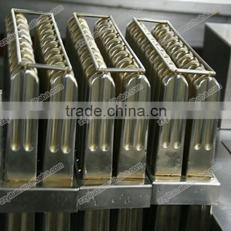 Professional Commercial Snack Pop Ice Lolly Popsicle Stick Machine/ Six Mold Popsicle Making Machine