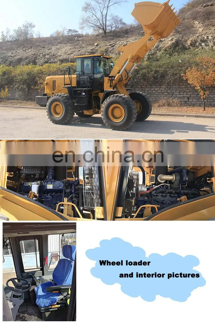 Payloader Wheel loader with coal bucket 4.5 m3, wheel loader 956
