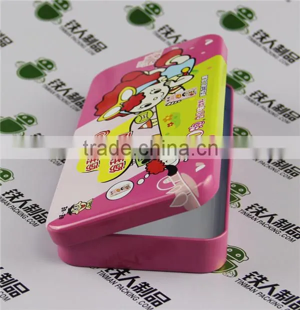 Magnetic Metal Tin Pencil Box