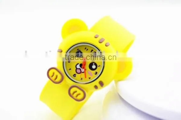 original slap watch cute slap watch for girl silicone slap watch