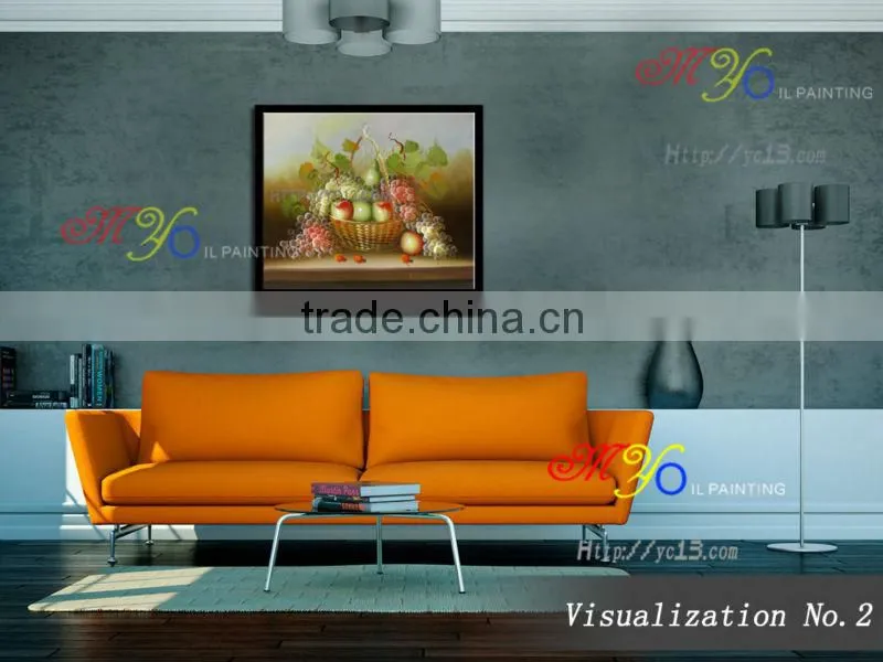 new artwork impressionist handmade fruit oil painting on canvas home decor