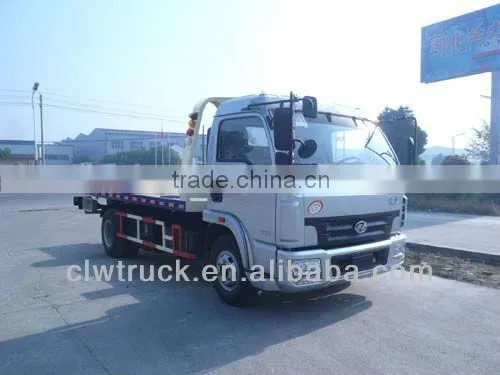IVECO 3800mm flat tow truck wrecker truck one drive two