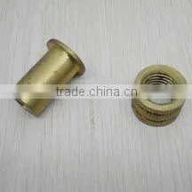 copper precision cnc lathe maned(hardware)parts
