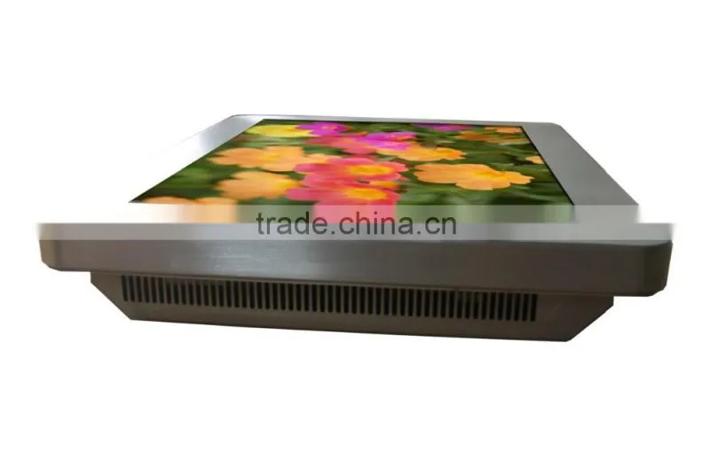 Wall Panel System Touch Screen Computer Wifi Led Advertising Totem Tft Display Computer Kiosk Printer Wall Mount All In One Pc