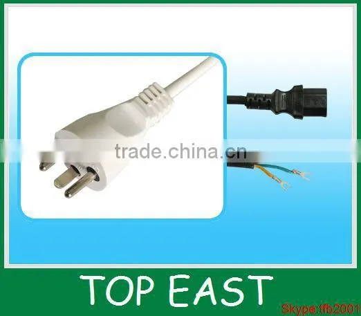 America ac power cord 2 flat pin plug 110v