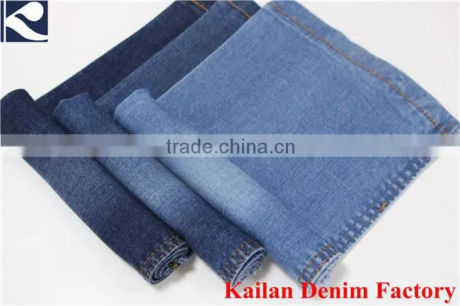 98%cotton 2%spandex Slub Denim Fabric