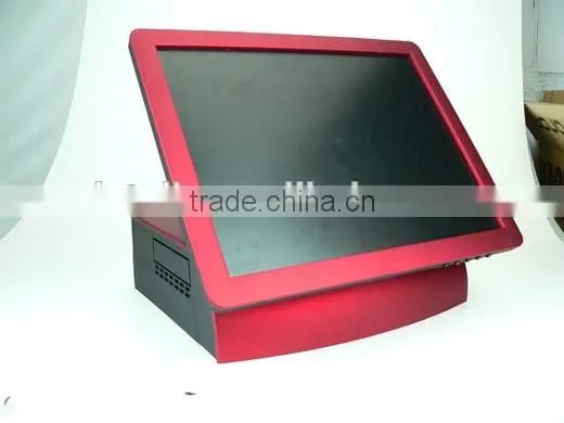 DTK-POS1578 Red Color OEM Accepted 15 Inch LED Touch POS System