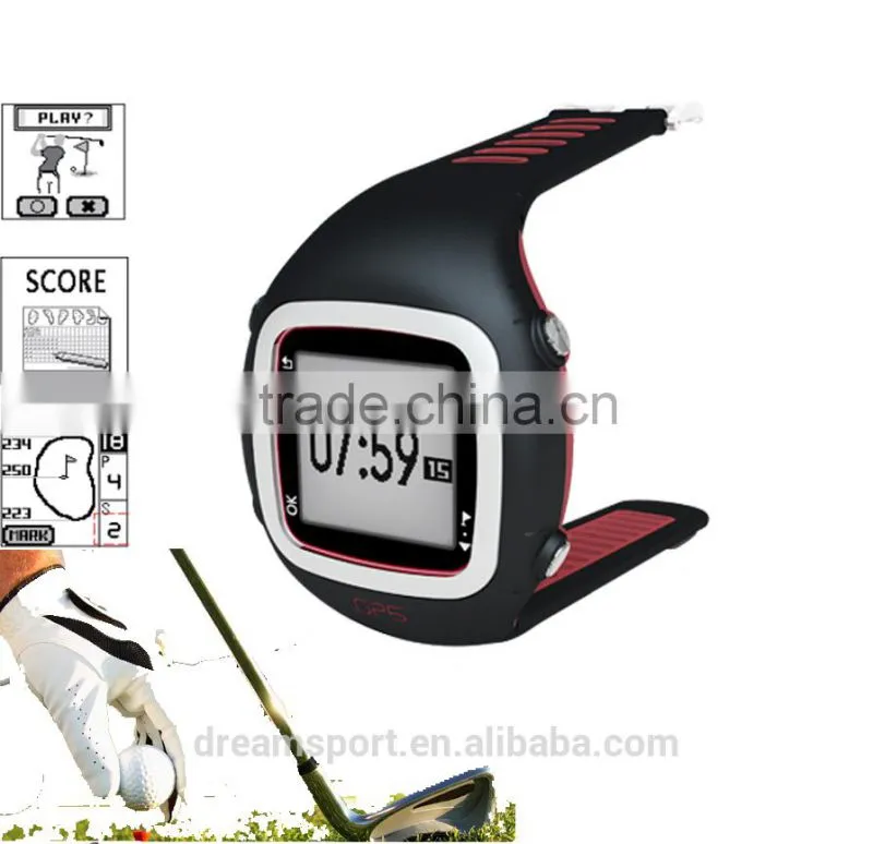 Waterproof Scorecard Wrist Watch with GPS for Golf Multifunction Golf Watch