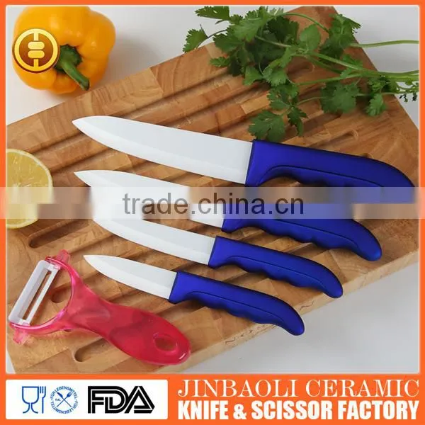 5pcs non-stick ceramic knife set