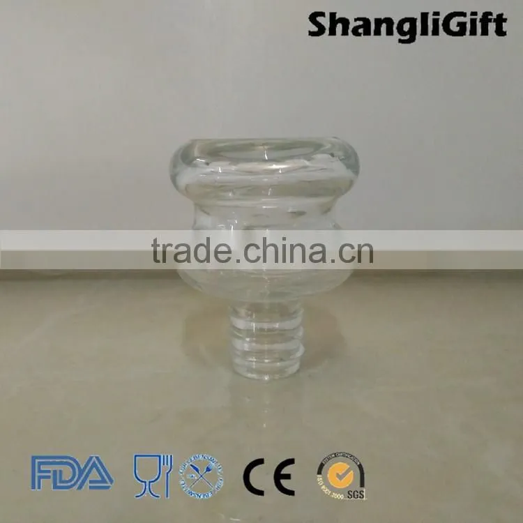 round glass wine bottle lids