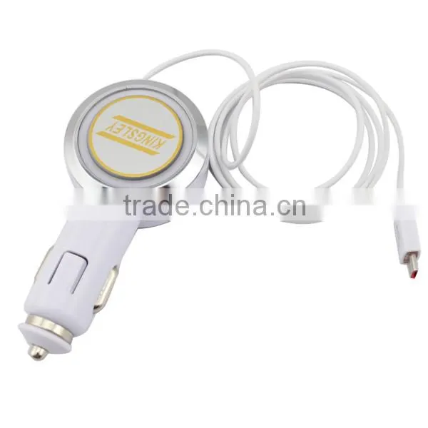 car charger with high end piano paint surface