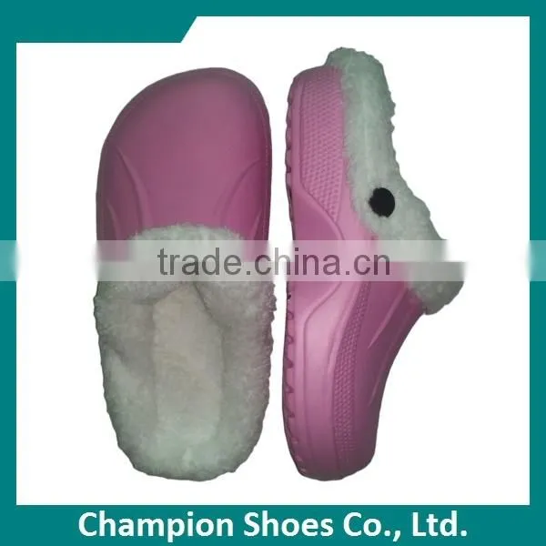 Warm Clog Colourful Winter Indoor Slipper