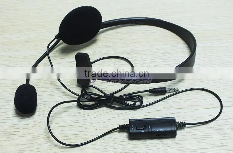 For Playstation 4 New Wired Gaming Headset Headphone with MIC/Volume Control