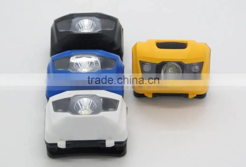 AAA Battery Car Headlamp LED Portable Blue Headlight