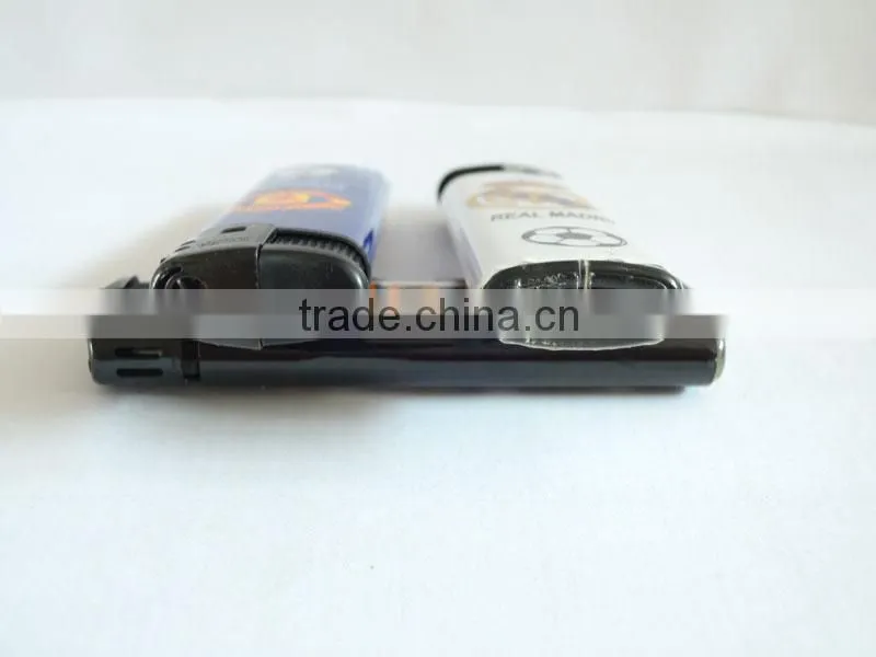 cheap wholesale custom made plastic refillable electronic flame cigarette lighter