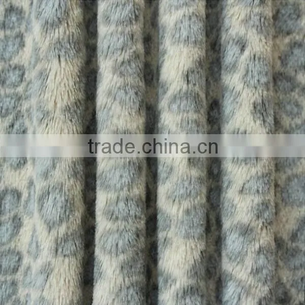 class leopard super soft plush toy fabric