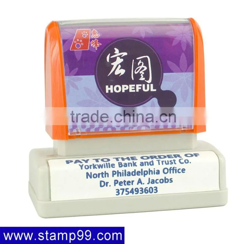 self inking stamp
