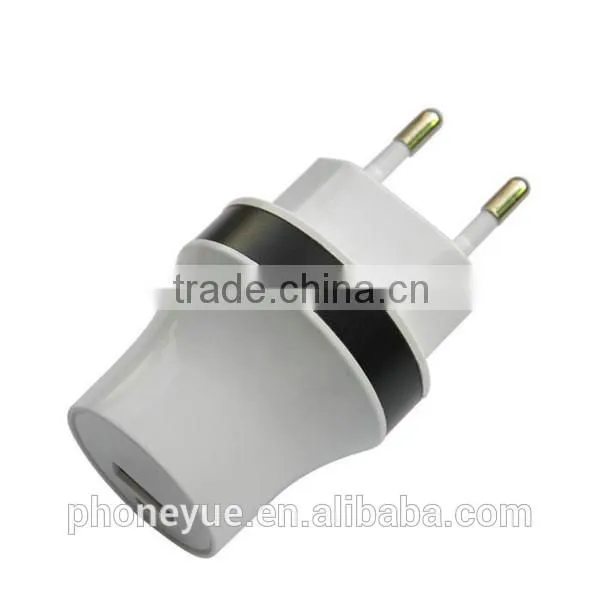 usa/eu/uk 5v1a single port usb wall charger for samsung note3/note4
