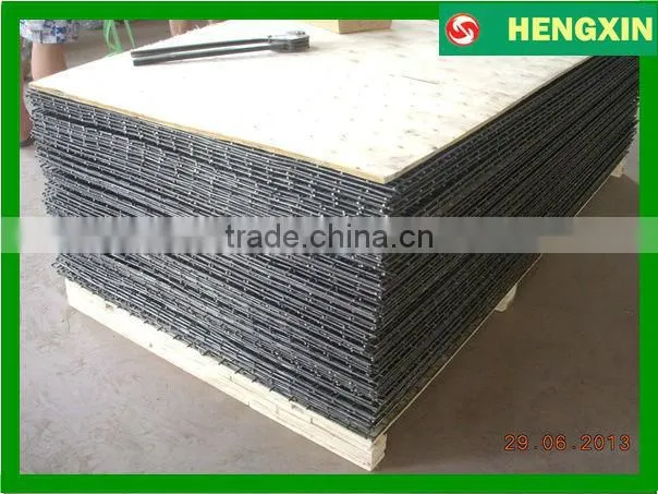 Black welded wire mesh panels/Concrete welded mesh panels