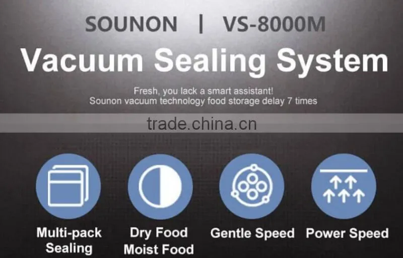 High Value Automatic Multifunctional Food Packing Machine, Household Vertical Food Vacuum sealer