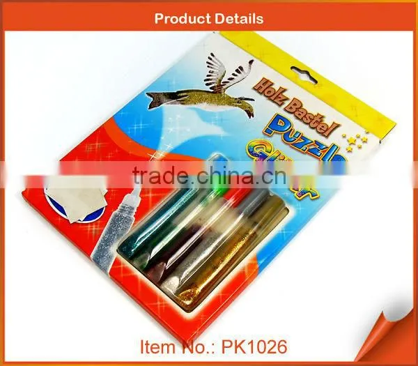 wood puzzle paint art for kids - color and combine one eagle