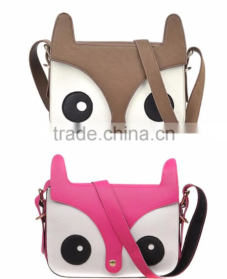 new sweet pu messenger bag ladies fashion fox shoulder bag handbag yiwu